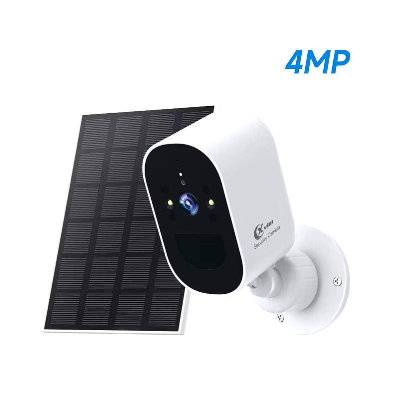 cámara de seguridad inalámbrica para exteriores, WiFi de 2,4 GHz, 4MP