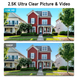 Cámara panel Solar para exteriores, PTZ, IP, 4MP, WiFi